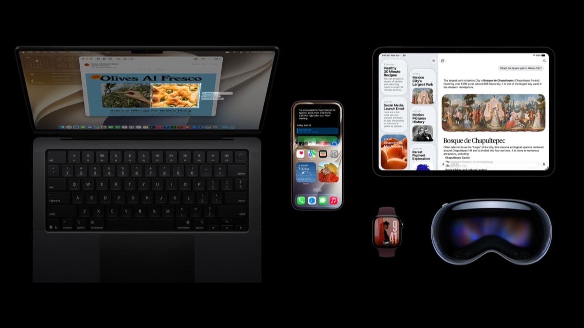 Apple تطرح تحديثات برمجية كبرى لجميع منصاتها